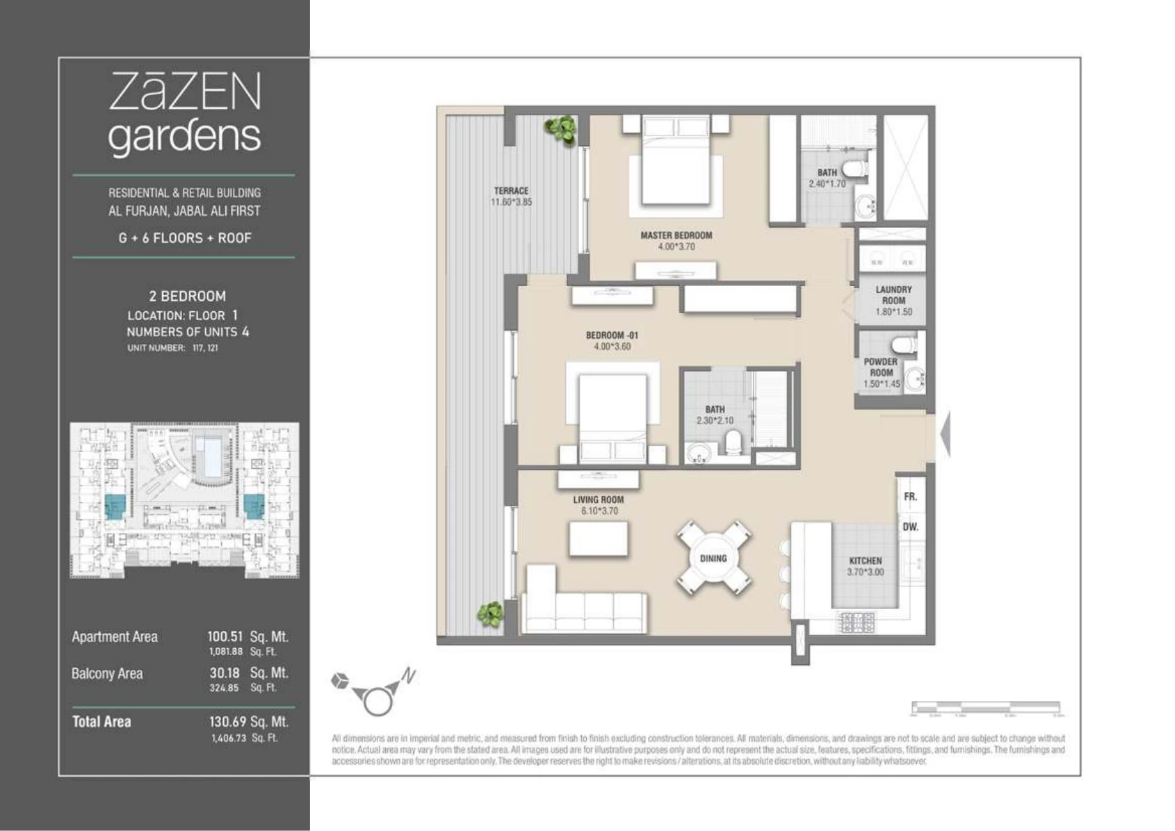 Zazen Gardens floor plan 15