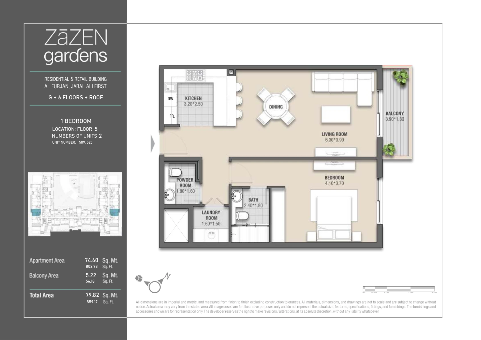 Zazen Gardens floor plan 1