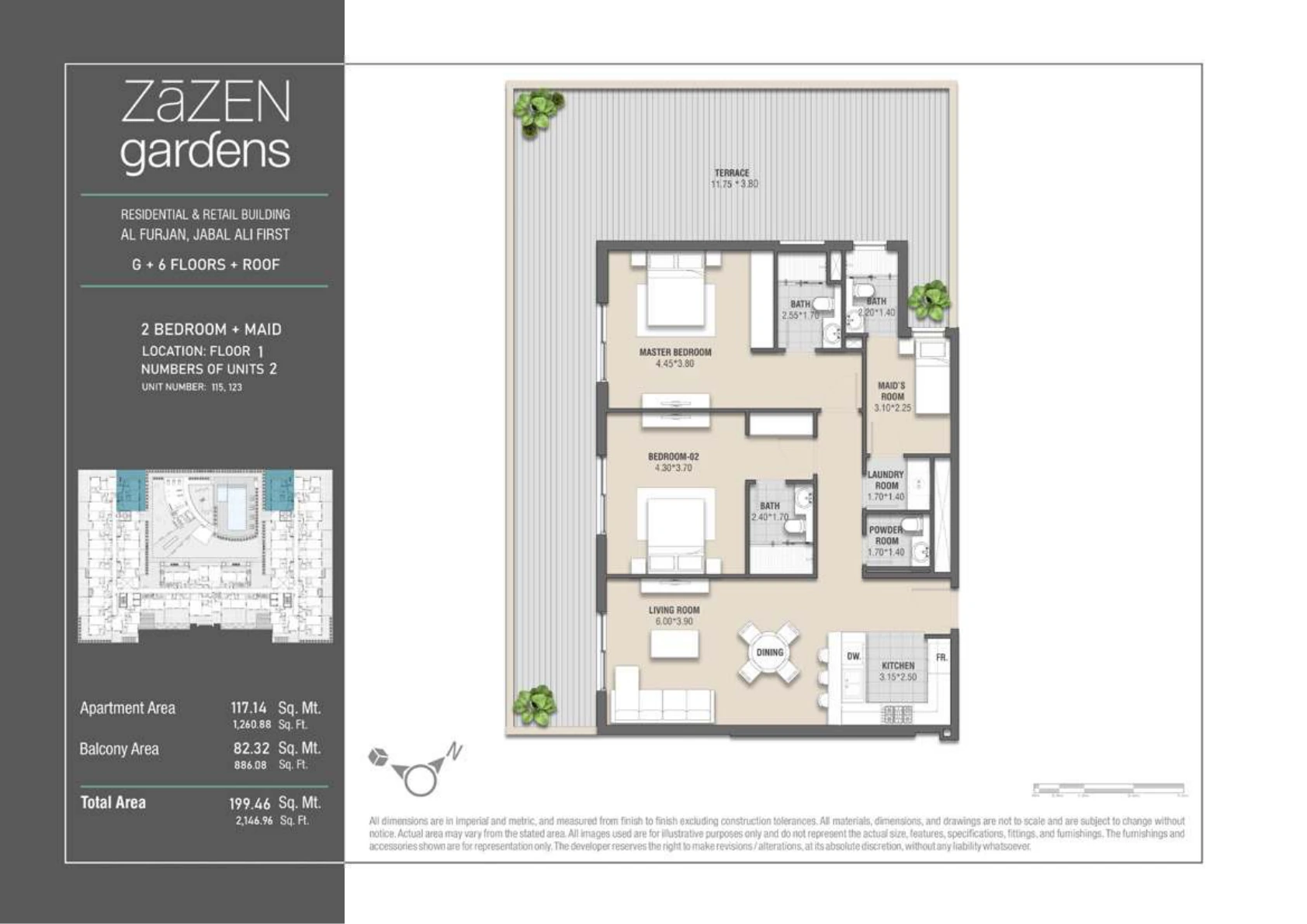 Zazen Gardens floor plan 32