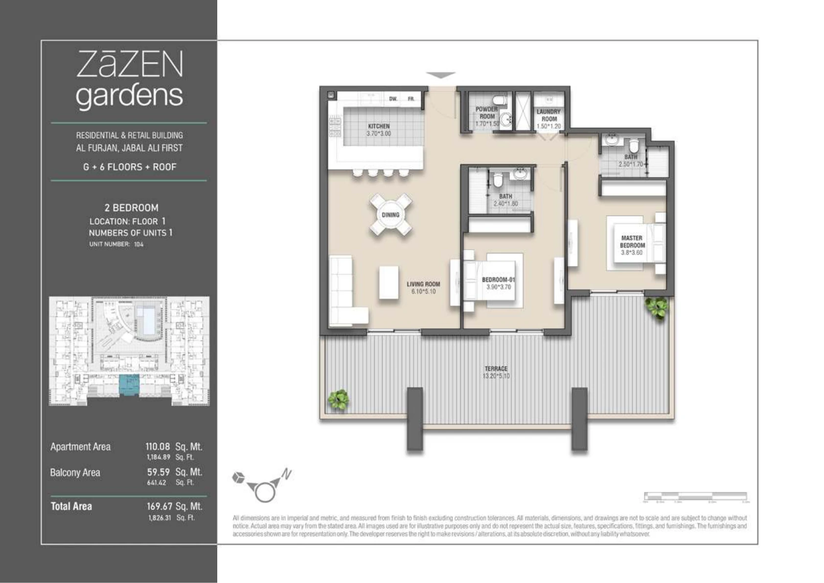 Zazen Gardens floor plan 13