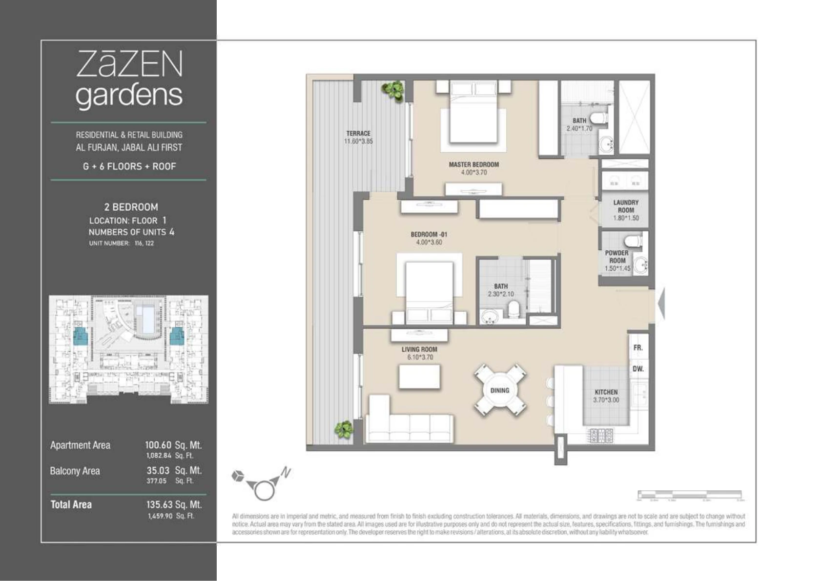 Zazen Gardens floor plan 36