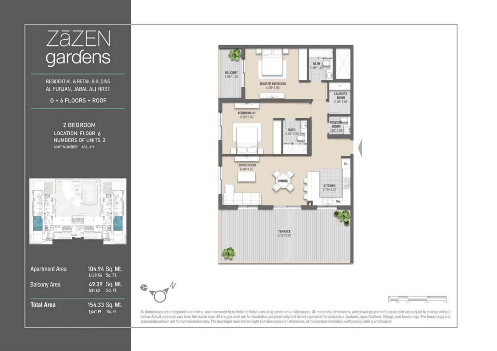 Zazen Gardens floor plan 2