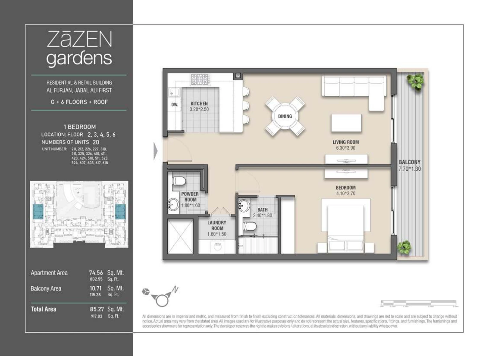 Zazen Gardens floor plan 12