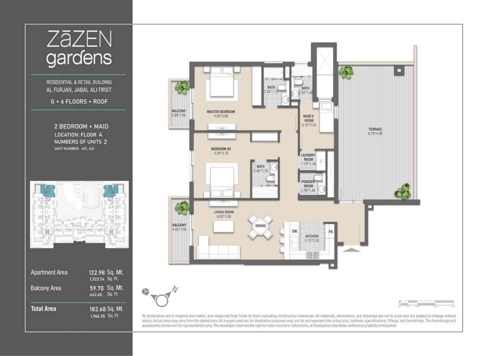 Zazen Gardens floor plan 4
