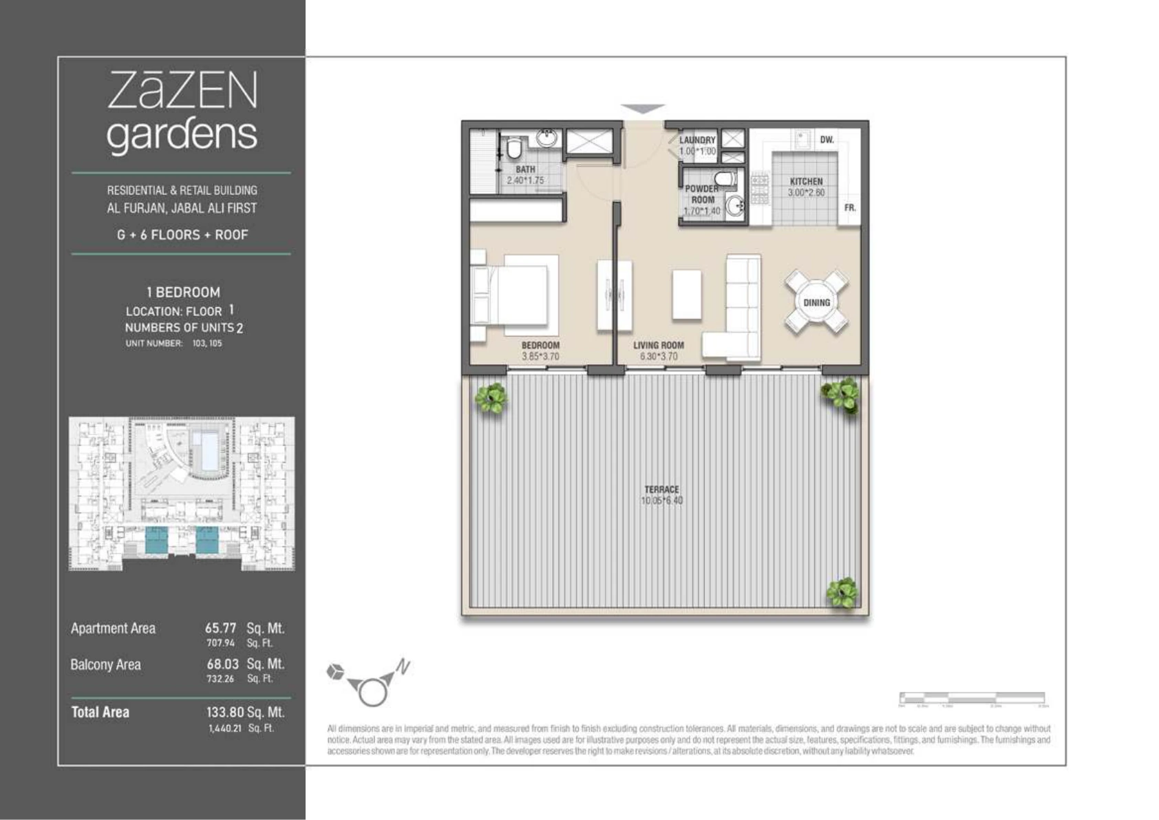 Zazen Gardens floor plan 23