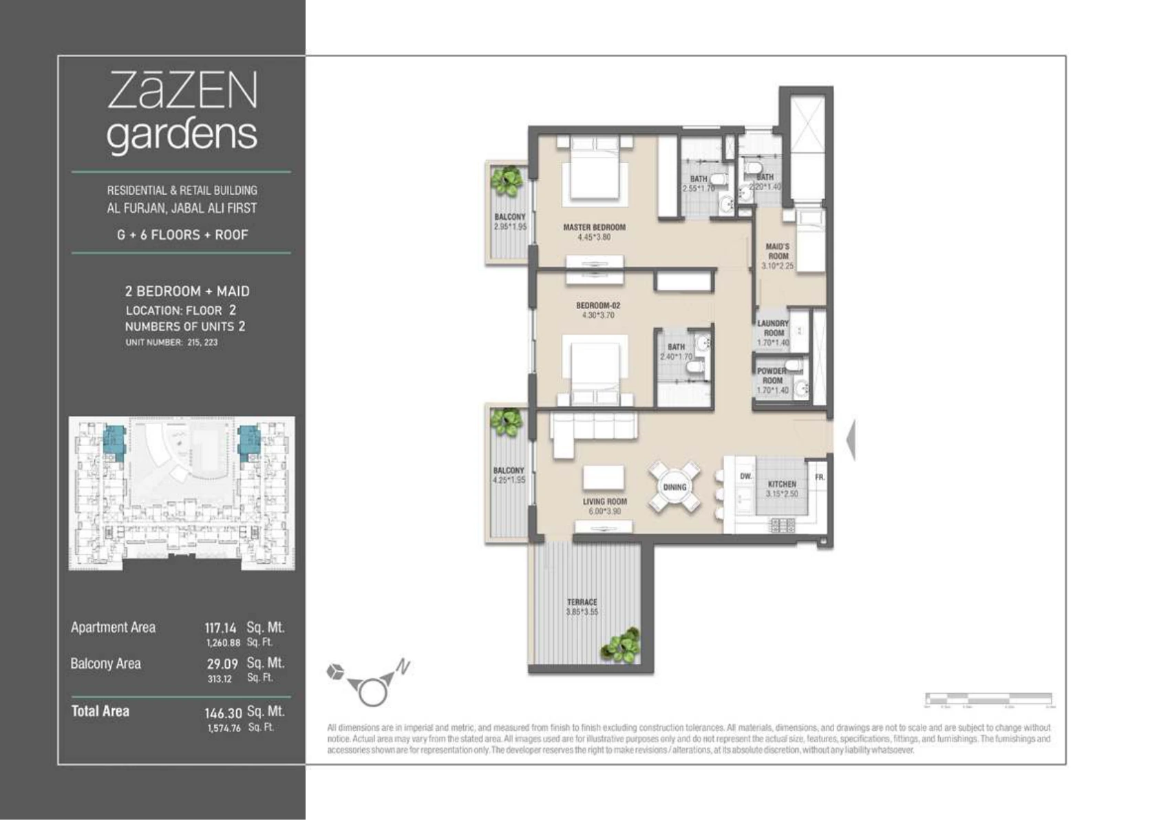 Zazen Gardens floor plan 33