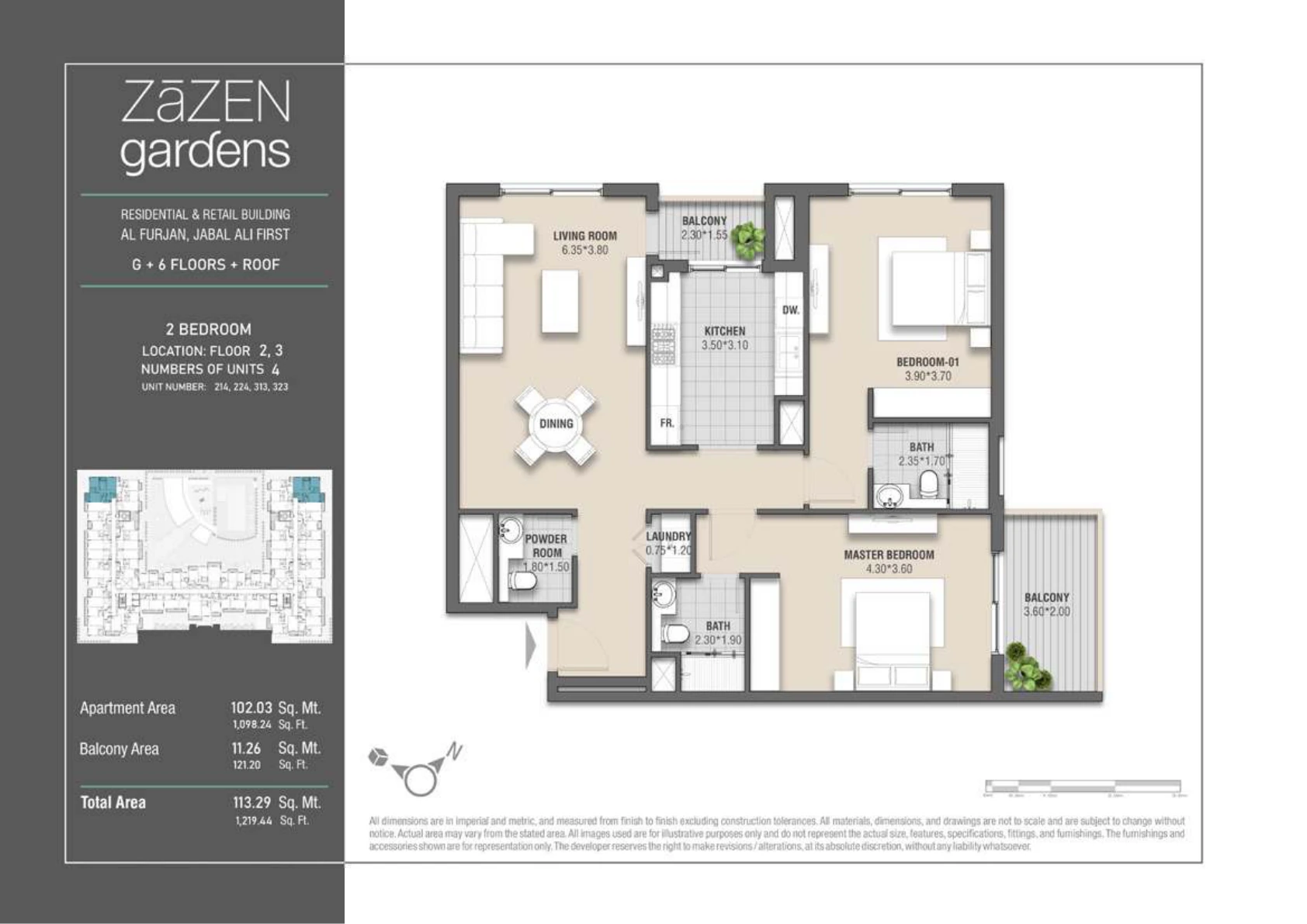 Zazen Gardens floor plan 18