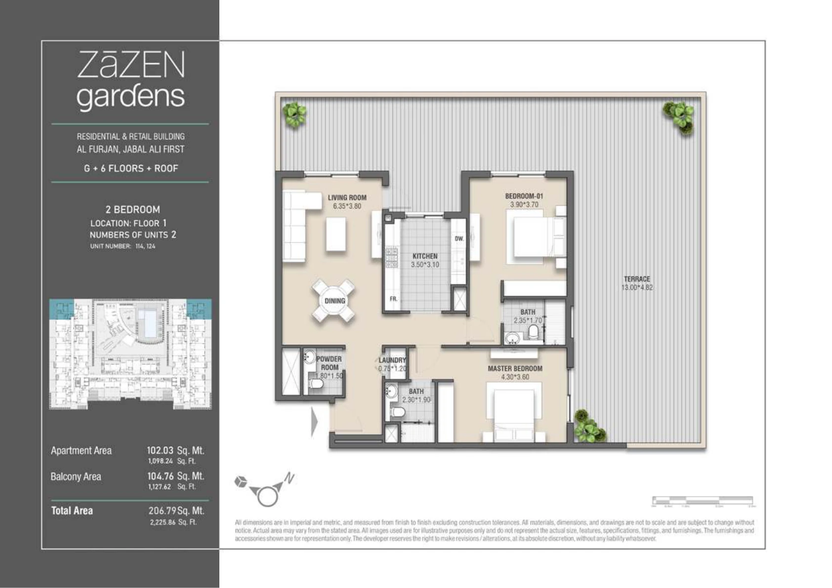 Zazen Gardens floor plan 11