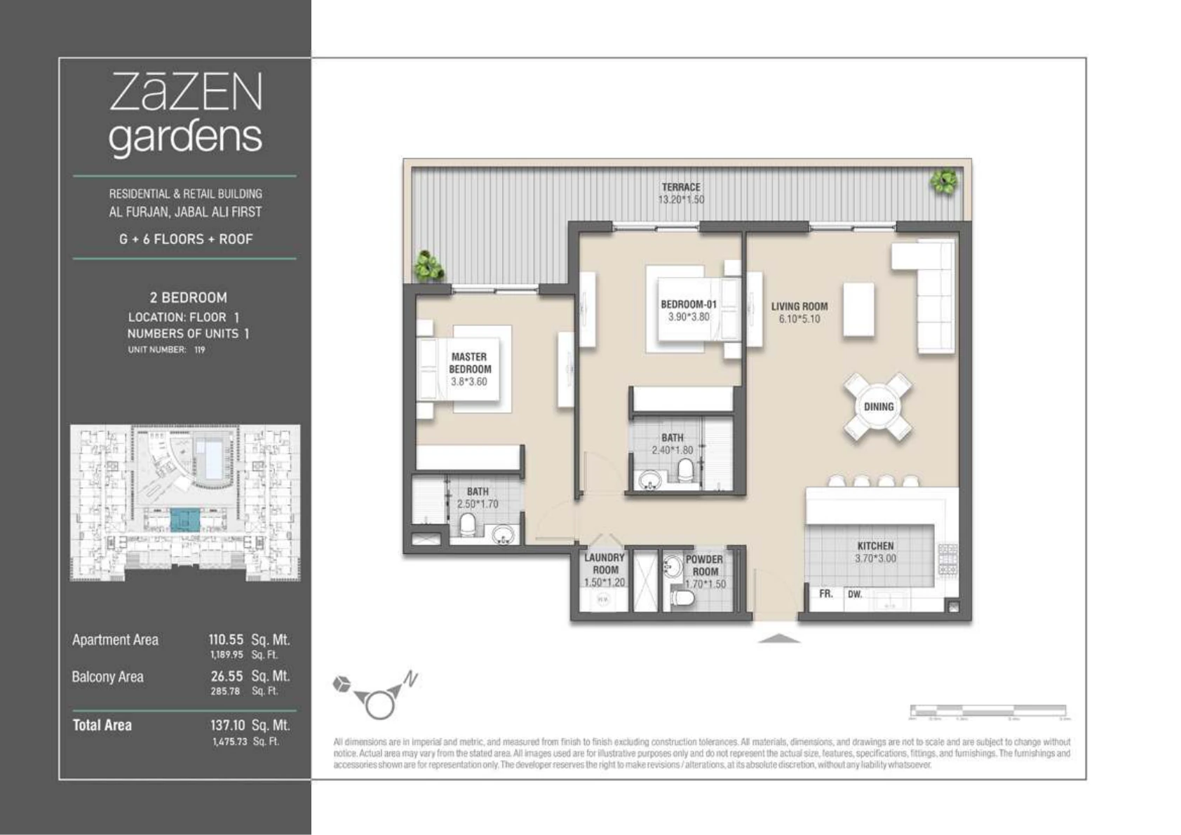 Zazen Gardens floor plan 20