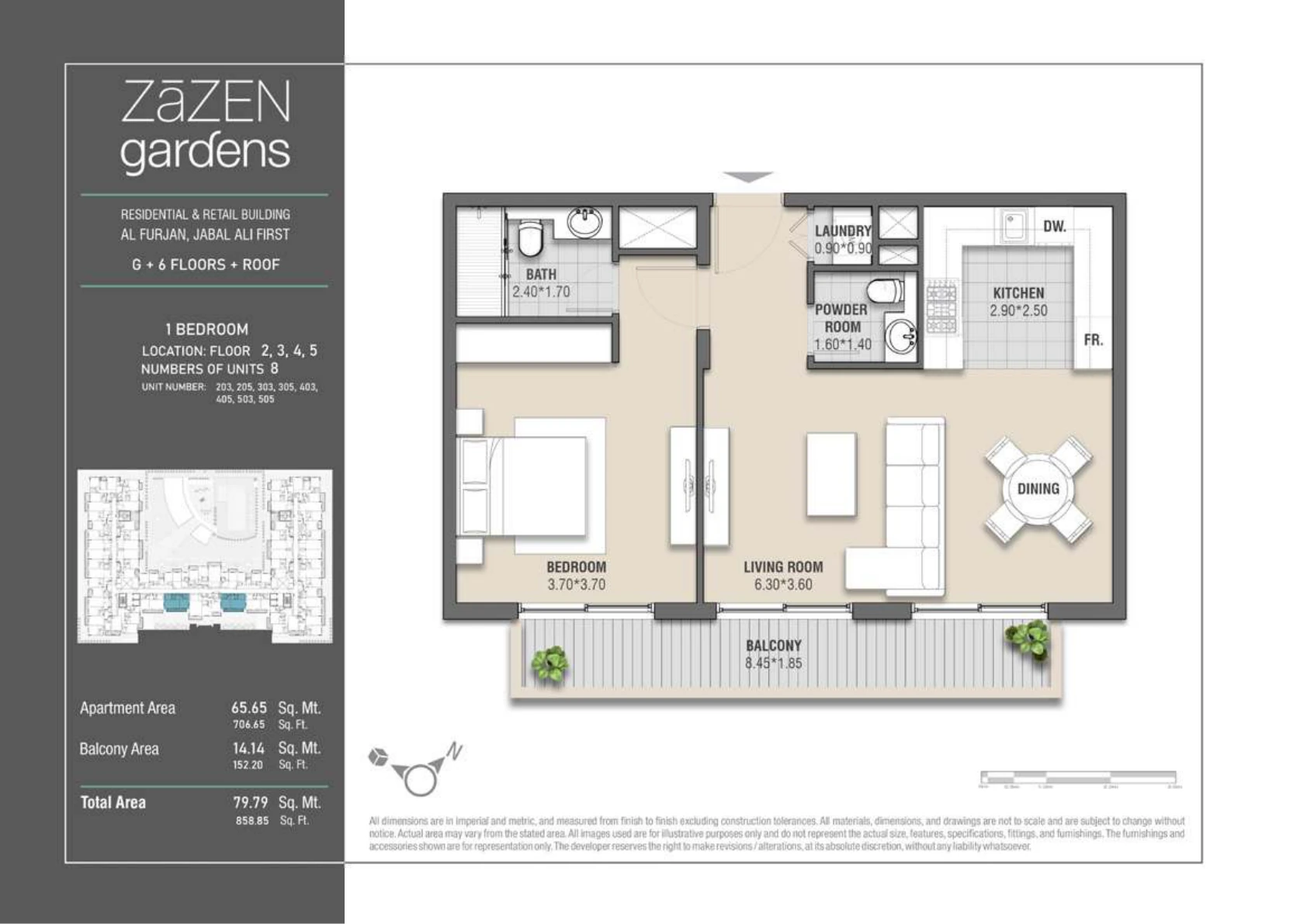 Zazen Gardens floor plan 3